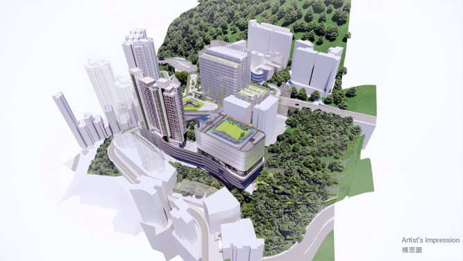 HKU Pokfield Campus (Artist’s Impression) 